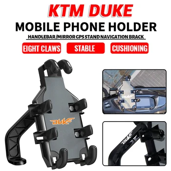Для KTM Duke 125 200 390 790 990 1190 1090 Аксессуары Руль Мотоцикла Держатель Мобильного Телефона GPS Подставка Кронштейн
