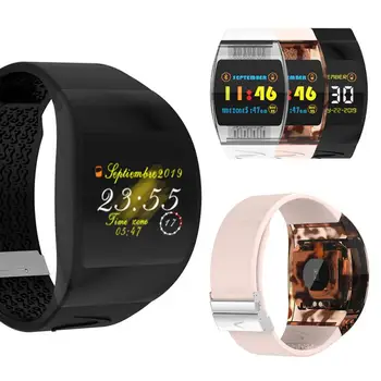 Браслет сердечного ритма для Android Ios Ip67 Водонепроницаемые женские часы Мужские часы Смарт-часы Женские смарт-часы P63 для фитнеса Смарт-браслет
