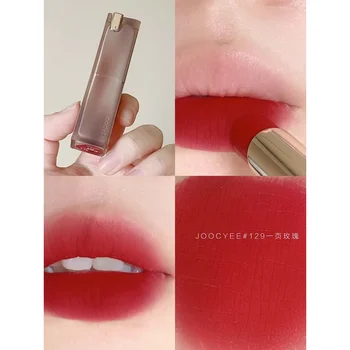 Корейская губная помада Joocyee Lip Mud Lipstick Mist Velvet Lip Stick Матовая Стойкая антипригарная глазурь для губ, блеск для губ, Водостойкая косметика для макияжа