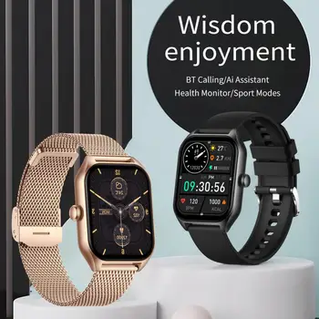 Электронные часы H40 с дисплеем высокой четкости, вызывающим упражнения, из алюминиевого сплава с диагональю 1,85 дюйма, модные смарт-часы для Android для iOS