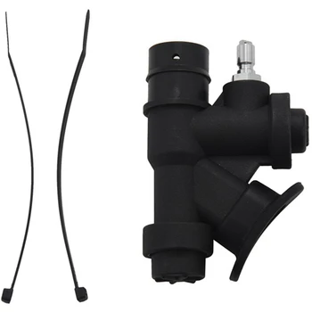 Предохранительный клапан черного цвета Bcd с мундштуком под углом 45 градусов для стандартного 1 шланга, предохранительный клапан K-типа