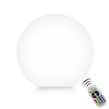 Перезаряжаемый светодиодный светящийся шар для детей и взрослых, ночной светильник с изменяющимся цветом RGB с пультом дистанционного управления, отлично подходит для оформления вечеринки в саду