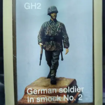 Фигурка из смолы 1/35 GK, немецкий солдат, в разобранном виде и неокрашенный комплект