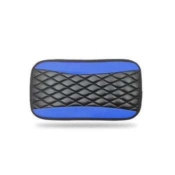 Подушка для центральной консоли автомобиля, универсальная водонепроницаемая и защищающая от царапин защитная накладка для подлокотника - синий