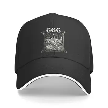 Персонализированный 666 Танцевальный Ритуал Бафомет Бейсболка Женская Мужская Регулируемая Шляпа Hail Satan Devil Dad Уличная Одежда