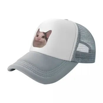 Бейсбольная кепка Smiling Cat Beluga Роскошная мужская шляпа Аниме Шляпа вечерние шляпы Винтажная мужская шляпа женская