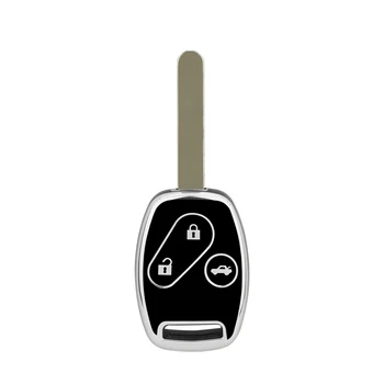 GORBIN TPU чехол для дистанционного ключа брелок для Honda Accord Civic CRV CR-V Pilot Чехол для ключей от автомобиля 3 кнопки