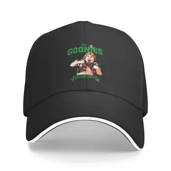 Изготовленная на заказ бейсбольная кепка The Goonies Skull Never Say Die с защитой от солнца, Мужская и женская Регулируемая шляпа для папы из комедийного фильма, Весна