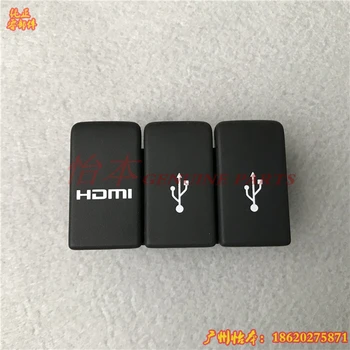 для Honda 2014-15 9 поколения Accord Интерфейс HDMI USB Декоративная крышка Декоративная пластина Основание для установки