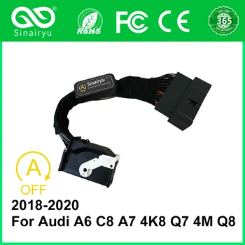 Для Audi A6 C8 A7 4K8 Q7 4M Q8 Автомобильная Вилка Автоматической Остановки Запуска Системы Двигателя Auto Start Stop Delete Disable Canceller