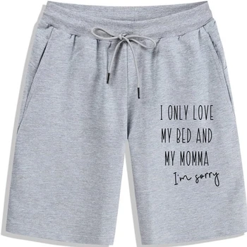Мужские шорты I Only Love My Bed And My Momma Мужские шорты Drake Шорты в стиле хип-хоп