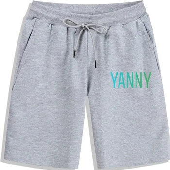 Мужские шорты Team Yanny cool, уникальные удобные, крутые, мужские, крутые, Новое поступление, хлопковые, мужские, крутые