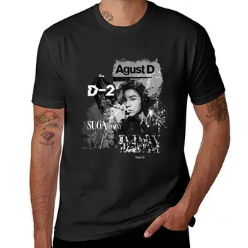 Футболка D Day Suga / Agust D Concert Tour, черные футболки, быстросохнущая мужская одежда