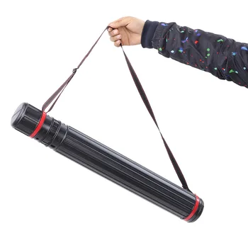 Телескопический держатель для стрел для стрельбы из лука, подставка для стрел, охотничья сумка для стрел с регулируемым задним ремнем, используемая в качестве кинескопа, цилиндр для файла