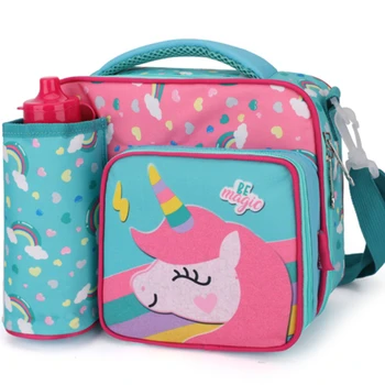 Детская сумка для ланча, изолированная сумка для ланча для детей, детская сумка для ланча для ученика, для школьной поездки, кемпинга, пикника