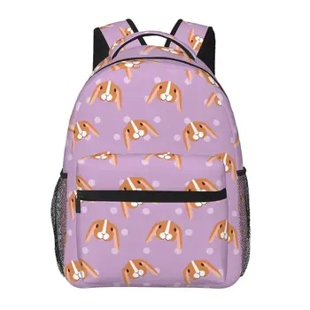 Женский рюкзак с милыми кроличьими головками, модная сумка для женщин, мужская школьная сумка, сумка для книг Mochila