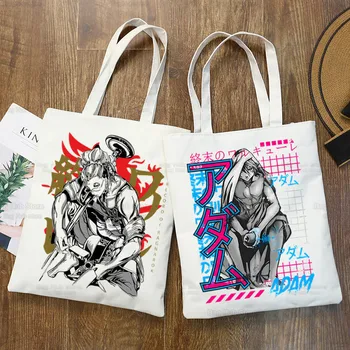 Запись Ragnarok Shopping Bag Grocery Shopper Джутовая Сумка Buddha Manga Tote Bag Shoping Многоразового Использования Bolsa Compra Sacolas