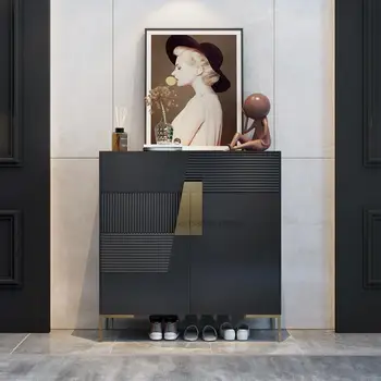 Итальянский Минималистский Домашний Шкаф для обуви в гостиной, Современный Свет для хранения на крыльце, Роскошный комод для прихожей, мебель для прихожей