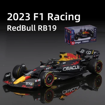 Bburago 1:43 2023 RB19 #1 #11 Red Bull F1 Racing Formula Car Статическое моделирование Модели Автомобиля из Литого под давлением сплава