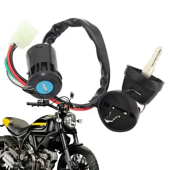 Ключ зажигания Универсальный Переключатель запуска ключа зажигания мотоцикла Замена электрических аксессуаров для включения / выключения мотоцикла