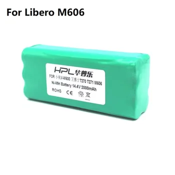 Сменный аккумулятор 14,4 В Ni-MH 2000 мАч Для Libero M606 Vacuum Dirt Для Devil 0606004 M606 Для V-M600/M606 V-BOT и т. Д