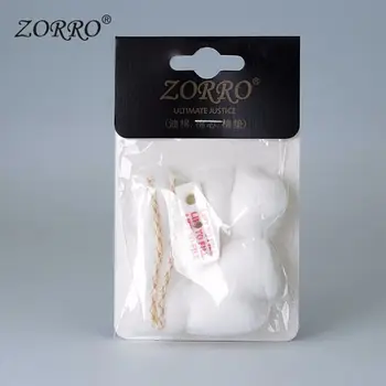 Керосиновая зажигалка Zoro Специализированная маслопоглощающая вставка с сердечником, Ватный диск, Пружинный кремень, Расходные материалы, ZP General Accessories